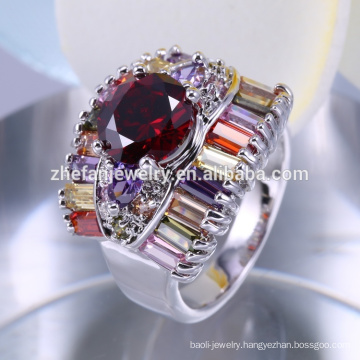 China Best Supplier Hot Sale Handmade Engagement CZ Ring Designs